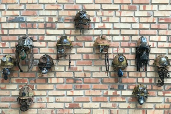 Ebenezer Christian_Ambiguity of Mask_Found Objects_5ftX9ftX1ft_